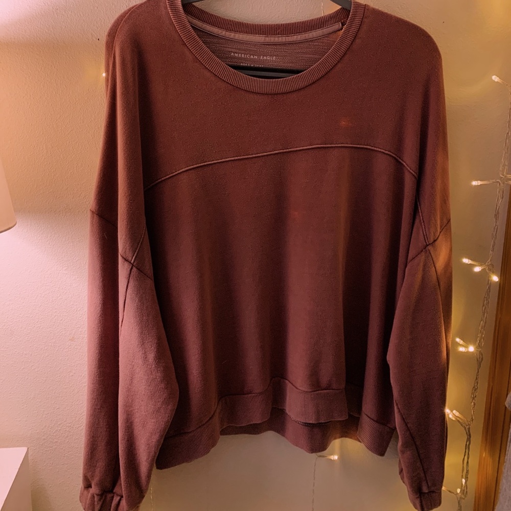 Mauve Crew Neck Sweater